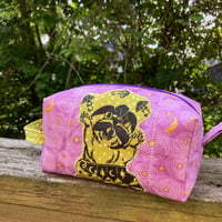 Image 6 of nocturnal jesters quilted pouches!