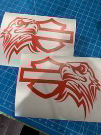 Image 1 of American Bad Azz Tank /Fairing/Saddlebag Graphic