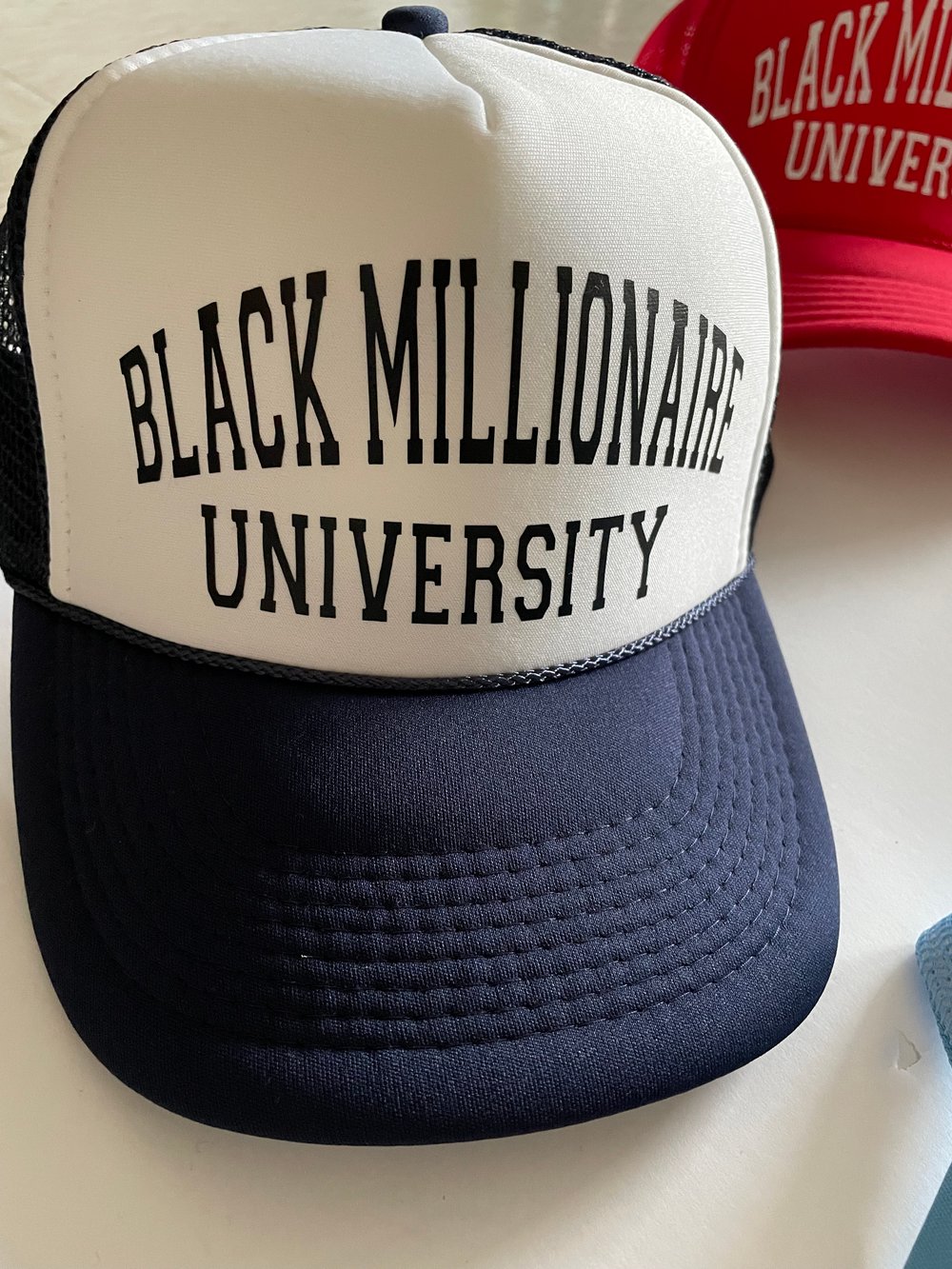 Image of Black Millionaire university trucker 