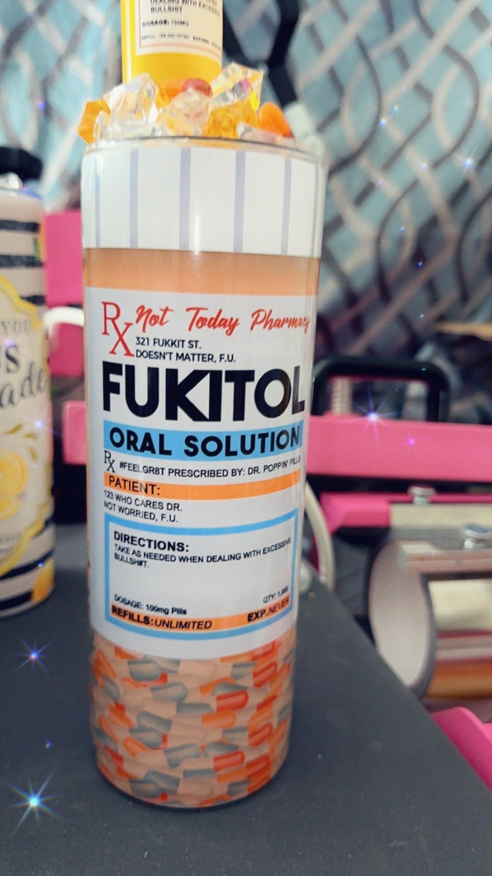 Image of Fukitol 20 oz tumbler