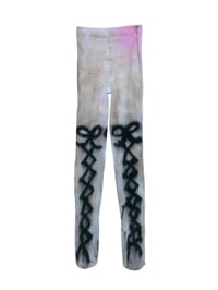 Image 1 of lace up bows ✶ black