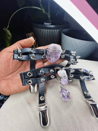 Image 1 of 3 Crystals Studded Goddess Garters✨