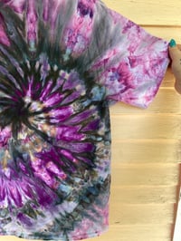 Image 5 of LARGE MILF Man I Love Frogs Tie Dye Shirt C8