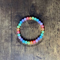 🦄 Rainbow Pastel Heart Bracelet 💕