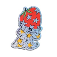 Glitter Strawberry Sticker