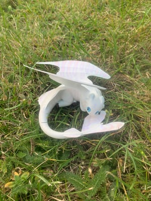 Light Dragon - Foam Clay Sculpture 