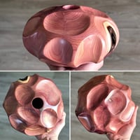 Image 5 of Red Cedar Carved Hollow Vessel