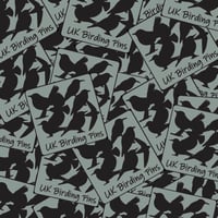 Image 2 of UK Birding Pins Logo Enamel Pin Badge