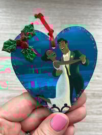 Upcycled Tiana & Naveen Heart