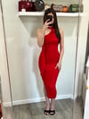 rosa maxi dress (red) 