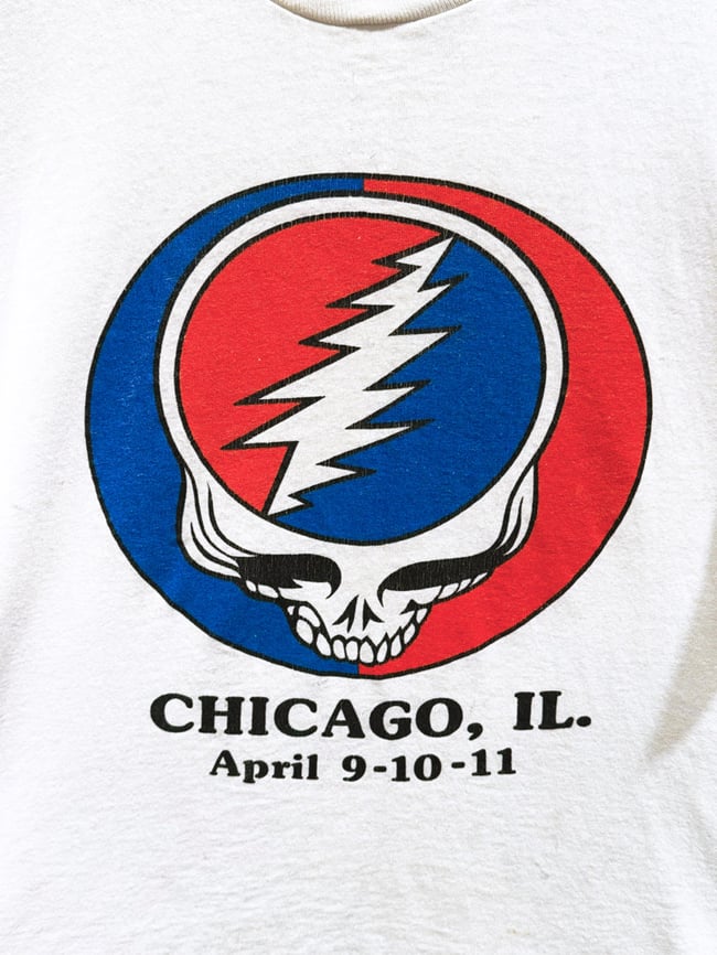 Grateful Dead 1987 Chicago Lot T-Shirt - Fits L (boxy)
