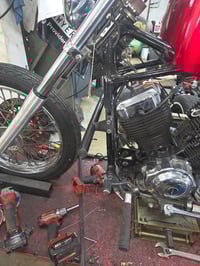 Image 4 of Yamaha Vstar 650 Single Tube Crash Bar 