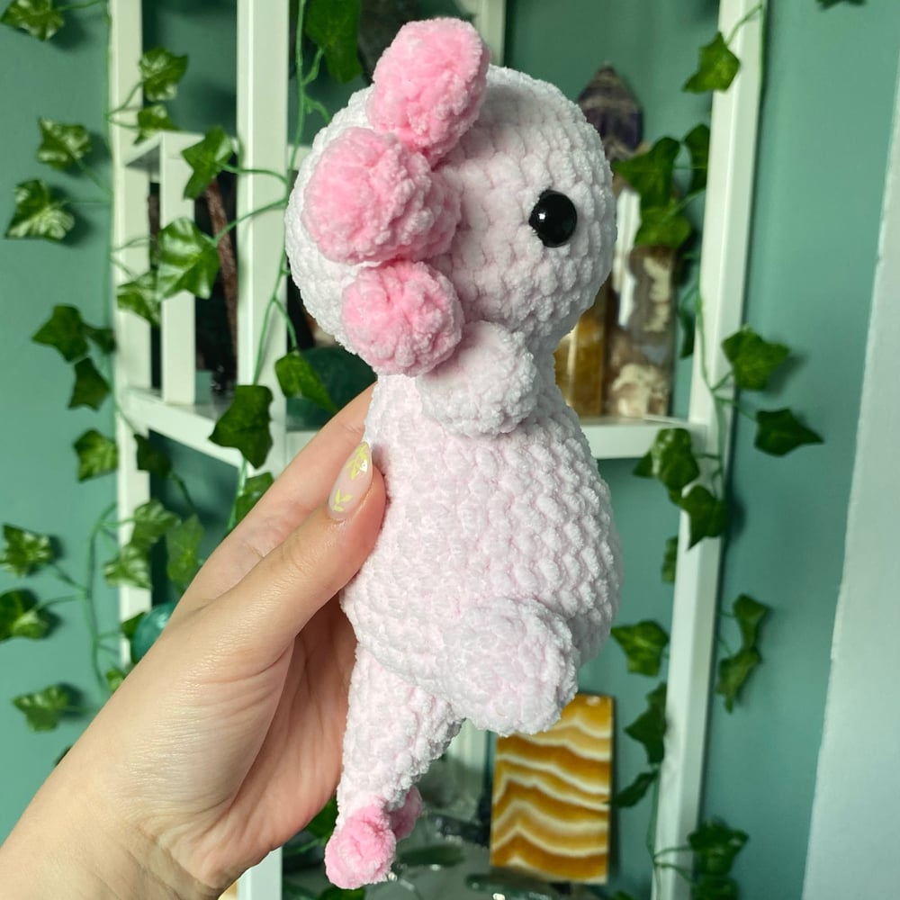 Image of Crochet Axolotl