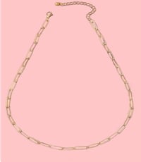 Custom gold chain necklace