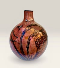Image 2 of “Fritillary” reduction lustre vase