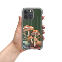 Image 2 of Colorful Mushroom Watercolor Mycology Nature Whimsical Clear Case for iPhone®