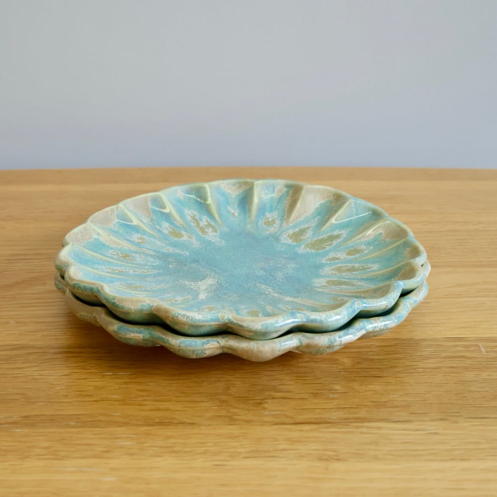 Florence plates (pair)