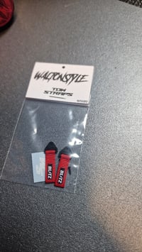 Image 5 of Blitz (black) rc drift tow straps 