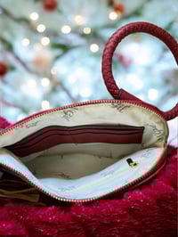 Image 4 of Delta Ring Clutch/ Wristlet (6 Choices)