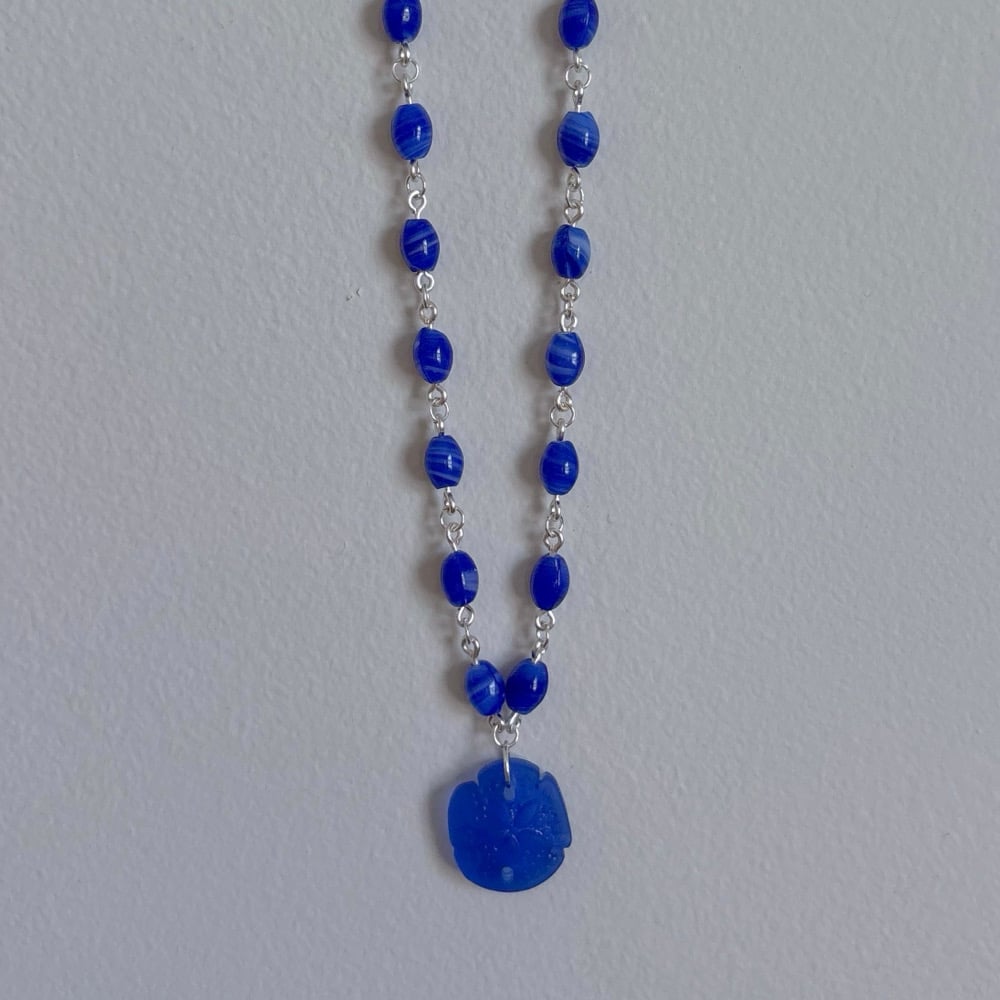 Image of sea glass necklace