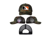 Image 1 of Major League Baseline Camo Trucker SnapBack *PRE-ORDER*