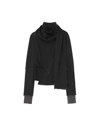 Image 6 of Asym Scarf Jacket