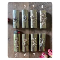Image 5 of Rustic Solid Brass Lighter Sleeves