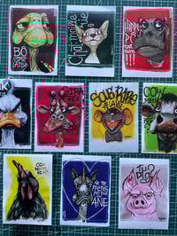 Image 1 of STICKERS - ZAMINOW X10