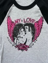 Image 5 of MY LOVE LINDA + PAUL RAGLAN 3/4 TEE