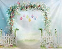 Image 4 of 8 by 8 and 10 by 8 Family Backdrop and 6 by 8