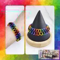 Image 1 of Rainbow European Delirium Stretch Bracelet
