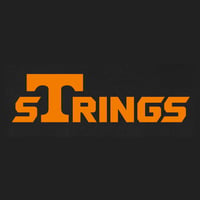 Tennessee Strings Stickers - Gray