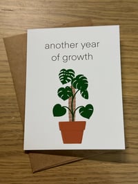 Image 1 of Another Year Of Growth - Greeting Card