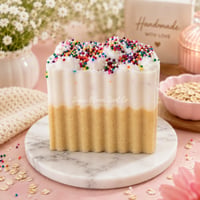 Birthday Bliss Dot Cake Soap