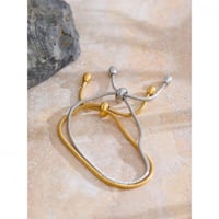 Image 5 of GABRIELA 18ct Gold Plated Tennis Bracelet