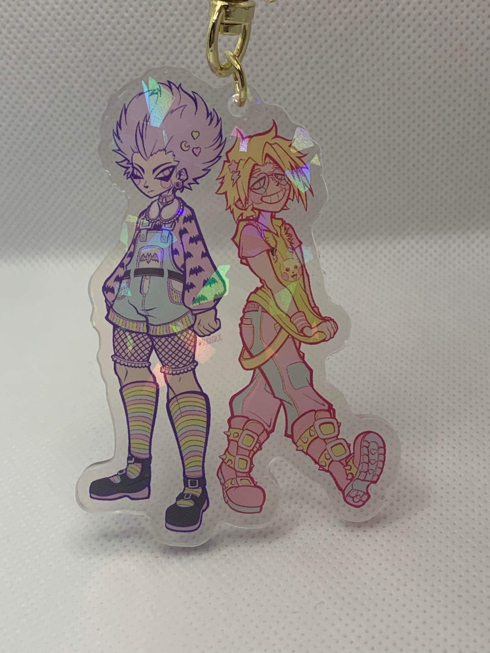 Image of  3” Pastel Holographic Charm