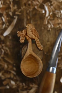 Image 4 of Long Tailed Tit Coffee Scoop. 