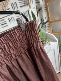 Image 2 of High/Low brown skirt