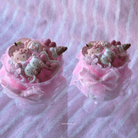 Image 1 of ⋆˚࿔ hello kitty sundae decor 2