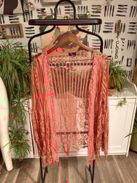 Image 1 of Boho lace short duster 