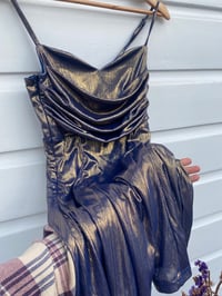 Image 2 of metallic party dress 