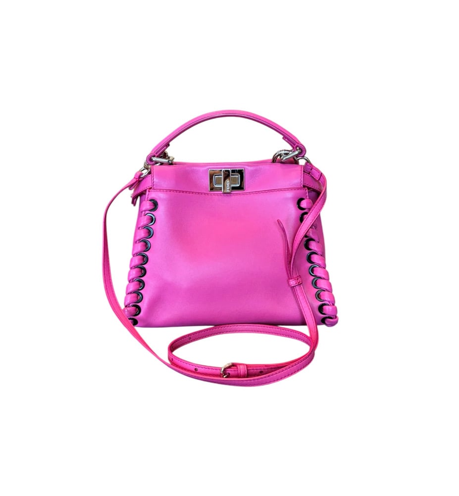 Image of Fendi Mini Peekaboo Handbag 6-2012