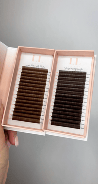 Brown Cashmere .05 Mix Trays 