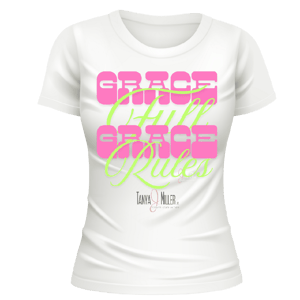 Image of Grace Full Grace Rules Message Tee
