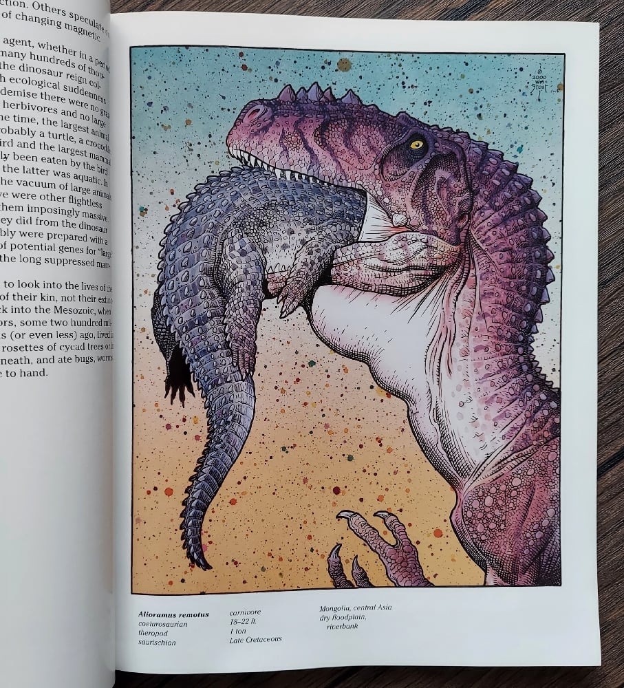 The New Dinosaurs, by William Stout