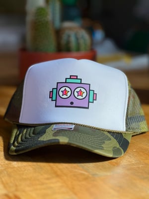 Image of Torchress hat (purple bot logo)