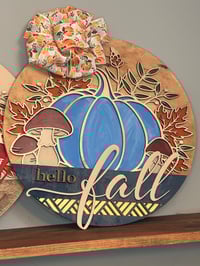 Image 9 of Hello Fall Door Hanger