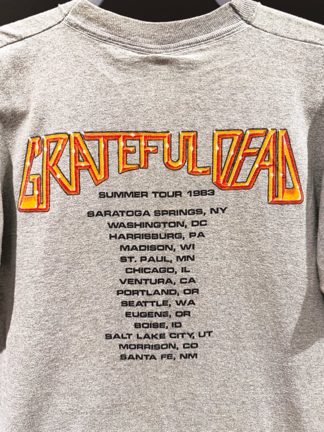 Grateful Dead 1983 Summer Tour T-Shirt - Size M