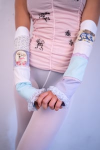 Image 2 of Puppy Patchwork Sleeves