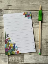 Flowers A6 notepad